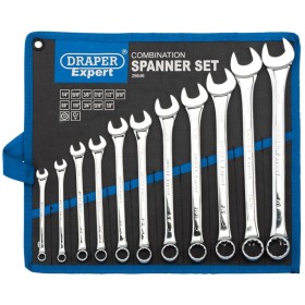 Draper Tools Juego llaves de combinación Expert plateada 11 uds 68234 de Draper Tools, Llaves inglesas - Ref: Foro24-415111, ...