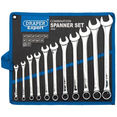 Draper Tools Expert combination wrench set silver 11 pcs 68234 by Draper Tools, wrenches - Ref: Foro24-415111, Price: 42,00 €...