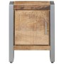 Mesita de noche de madera de mango rugosa 40x30x50 cm de vidaXL, Mesitas de noche - Ref: Foro24-323488, Precio: 95,99 €, Desc...