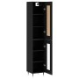 Black plywood sideboard 34.5x34x180 cm by , Sideboards - Ref: Foro24-3200370, Price: 96,41 €, Discount: %