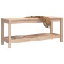 Solid pine wood garden bench 108x35x45 cm by , garden benches - Ref: Foro24-832382, Price: 97,99 €, Discount: %