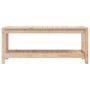 Banco de jardín de madera maciza de pino 108x35x45 cm de , Bancos de jardín - Ref: Foro24-832382, Precio: 97,11 €, Descuento: %