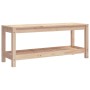 Banco de jardín de madera maciza de pino 108x35x45 cm de , Bancos de jardín - Ref: Foro24-832382, Precio: 97,11 €, Descuento: %