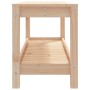 Solid pine wood garden bench 108x35x45 cm by , garden benches - Ref: Foro24-832382, Price: 97,99 €, Discount: %