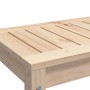 Solid pine wood garden bench 108x35x45 cm by , garden benches - Ref: Foro24-832382, Price: 97,99 €, Discount: %