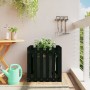 Planter box design made of solid black pine wood 60x60x60 cm by , Pots and planters - Ref: Foro24-832459, Price: 38,66 €, Dis...