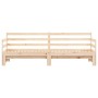 Trundle sofa bed solid pine wood 80x200 cm by , Beds and slatted bases - Ref: Foro24-836150, Price: 181,26 €, Discount: %