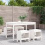 5-piece solid white pine garden dining set by , Garden sets - Ref: Foro24-3157716, Price: 282,26 €, Discount: %