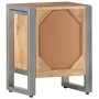 Mesita de noche de madera de mango rugosa 40x30x50 cm de vidaXL, Mesitas de noche - Ref: Foro24-323488, Precio: 95,99 €, Desc...