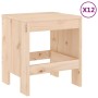 Juego de muebles de jardín 13 piezas madera maciza de pino de , Conjuntos de jardín - Ref: Foro24-3157721, Precio: 552,85 €, ...