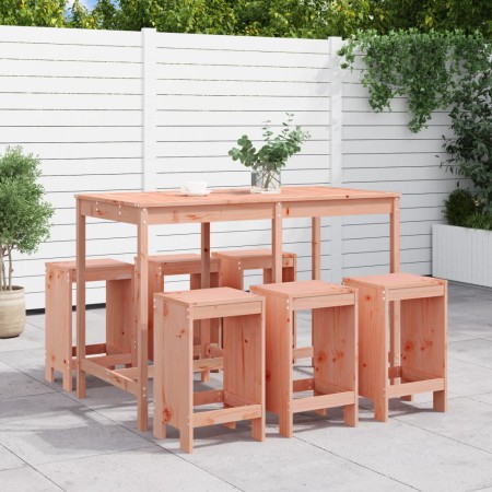 7-teiliges Gartenmöbel-Set aus massivem Tannenholz Douglasie von , Gartensets - Ref: Foro24-3157756, Preis: 426,99 €, Rabatt: %