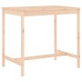 Garden table set and high stools 5 pieces solid pine wood by , Garden sets - Ref: Foro24-3157775, Price: 351,20 €, Discount: %