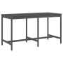 Hoher Gartentisch und Hocker 9 Stk. massives Kiefernholz grau von , Gartensets - Ref: Foro24-3157789, Preis: 790,84 €, Rabatt: %