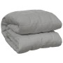 Manta con peso tela gris 120x180 cm 5 kg de , Mantas - Ref: Foro24-350716, Precio: 48,80 €, Descuento: %