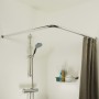 Sealskin Angular shower curtain rod matte gray 90x90 cm by , shower bars - Ref: Foro24-426406, Price: 33,20 €, Discount: %