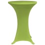 Elastic table cover 4 units 80 cm green by , Covers - Ref: Foro24-279089, Price: 42,63 €, Discount: %