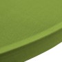 Elastic table cover 4 units 80 cm green by , Covers - Ref: Foro24-279089, Price: 42,63 €, Discount: %