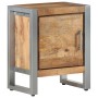 Mesita de noche de madera de mango rugosa 40x30x50 cm de vidaXL, Mesitas de noche - Ref: Foro24-323488, Precio: 95,99 €, Desc...