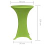 Funda elástica para mesa 2 unidades 60 cm verde de , Fundas - Ref: Foro24-131431, Precio: 23,96 €, Descuento: %