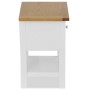 Mesita de noche de madera de roble maciza 36x30x47 cm de , Mesitas de noche - Ref: Foro24-247121, Precio: 96,99 €, Descuento: %