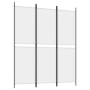 Biombo divisor de 3 paneles de tela blanco 150x180 cm de , Divisores de ambientes - Ref: Foro24-350210, Precio: 31,74 €, Desc...