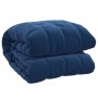 Weighted blanket blue fabric 152x203 cm 11 kg by , Blankets - Ref: Foro24-3154856, Price: 55,45 €, Discount: %