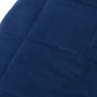 Weighted blanket blue fabric 152x203 cm 11 kg by , Blankets - Ref: Foro24-3154856, Price: 55,45 €, Discount: %