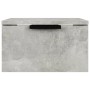 Concrete gray wall bedside table 34x30x20 cm by , Lockers and storage cabinets - Ref: Foro24-811384, Price: 32,19 €, Discount: %