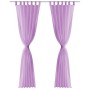 Voile curtains 2 units 140x175 cm lilac by vidaXL, Curtains and curtains - Ref: Foro24-132242, Price: 20,50 €, Discount: %