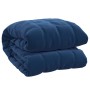 Weighted blanket blue fabric 150x200 cm 11 kg by , Blankets - Ref: Foro24-350793, Price: 55,45 €, Discount: %