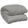 Weighted blanket gray fabric 220x230 cm 15 kg by , Blankets - Ref: Foro24-3154791, Price: 90,96 €, Discount: %