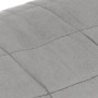 Gray fabric weighted blanket 140x200 cm 6 kg by , Blankets - Ref: Foro24-3154779, Price: 57,22 €, Discount: %