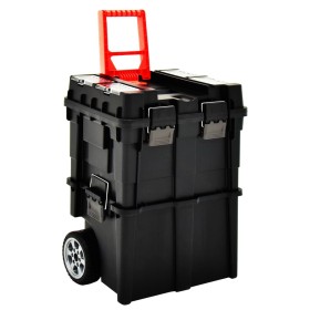 Trolley suitcase for tools with handle 46x36x41 cm by , Toolboxes - Ref: Foro24-146271, Price: 59,99 €, Discount: %