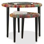 Set of coffee tables with chindi details 2 pcs multicolor by vidaXL, Coffee table - Ref: Foro24-244213, Price: 101,33 €, Disc...