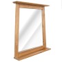 Espejo de baño madera maciza de pino 70x12x79 cm de , Espejos - Ref: Foro24-246038, Precio: 91,31 €, Descuento: %