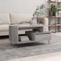 Sonoma gray plywood coffee table 90x49x45 cm by vidaXL, Coffee table - Ref: Foro24-831026, Price: 64,46 €, Discount: %