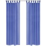 Chiffon curtains 2 units 140x245 cm royal blue by vidaXL, Curtains and curtains - Ref: Foro24-132247, Price: 20,41 €, Discoun...