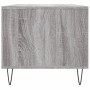 Sonoma gray plywood coffee table 90x49x45 cm by vidaXL, Coffee table - Ref: Foro24-831026, Price: 64,46 €, Discount: %