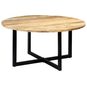 Solid mango wood dining table 150x73 cm by vidaXL, Kitchen and dining tables - Ref: Foro24-247851, Price: 372,99 €, Discount: %