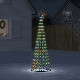 Árbol de Navidad cono de luz 275 LEDs de colores 180 cm de vidaXL, Luces de Navidad - Ref: Foro24-358067, Precio: 52,34 €, De...