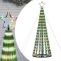 Weihnachtsbaum-Lichtkegel 275 bunte LEDs 180 cm von vidaXL, Weihnachtsbeleuchtung - Ref: Foro24-358067, Preis: 52,99 €, Rabat...