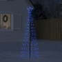 Kegel-Weihnachtsbaum mit Pfählen 220 LEDs blau 180 cm von vidaXL, Weihnachtsbeleuchtung - Ref: Foro24-358103, Preis: 35,20 €,...