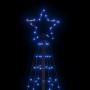 Kegel-Weihnachtsbaum mit Pfählen 220 LEDs blau 180 cm von vidaXL, Weihnachtsbeleuchtung - Ref: Foro24-358103, Preis: 35,20 €,...