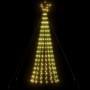 Christmas tree light cone 275 LEDs warm white 180 cm by vidaXL, Christmas lights - Ref: Foro24-358064, Price: 50,19 €, Discou...