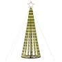 Christmas tree light cone 275 LEDs warm white 180 cm by vidaXL, Christmas lights - Ref: Foro24-358064, Price: 50,19 €, Discou...