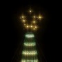 Christmas tree light cone 275 LEDs warm white 180 cm by vidaXL, Christmas lights - Ref: Foro24-358064, Price: 50,19 €, Discou...