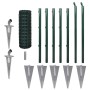 Euro Green Steel Fence 10x0.8 m by vidaXL, fence panels - Ref: Foro24-142381, Price: 125,92 €, Discount: %