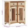 Aparador de madera maciza reciclada 60x30x75 cm de vidaXL, Aparadores - Ref: Foro24-282730, Precio: 229,91 €, Descuento: %