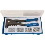 Draper Tools Set de pistola remachadora azul 27843 de Draper Tools, Pistolas de remachado - Ref: Foro24-415040, Precio: 30,48...