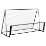 Fußballtor mit Rebounder 2 in 1 Stahl 202x104x120 cm von vidaXL, Fußballtore - Ref: Foro24-93373, Preis: 76,65 €, Rabatt: %